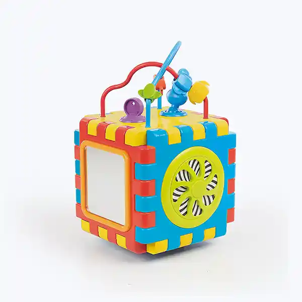  2 in 1 Cube Éducatif & Puzzle – Jeu d’Apprentissage