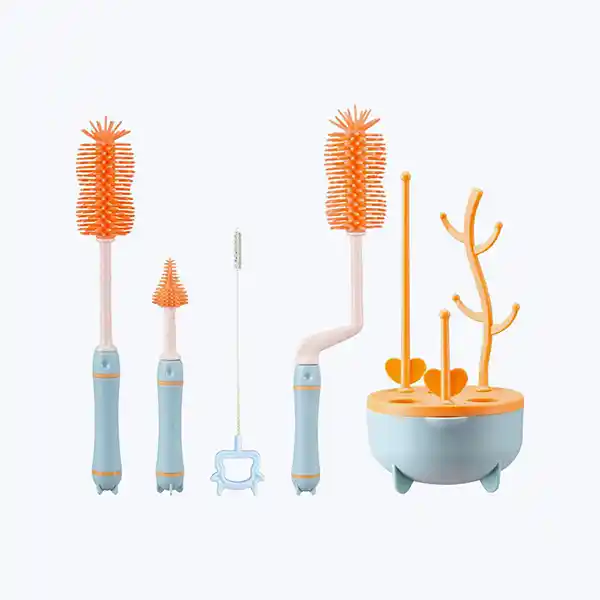  Goupillon 4 en 1 Silicone Alouweekuky – Biberons, Tétines, Pailles