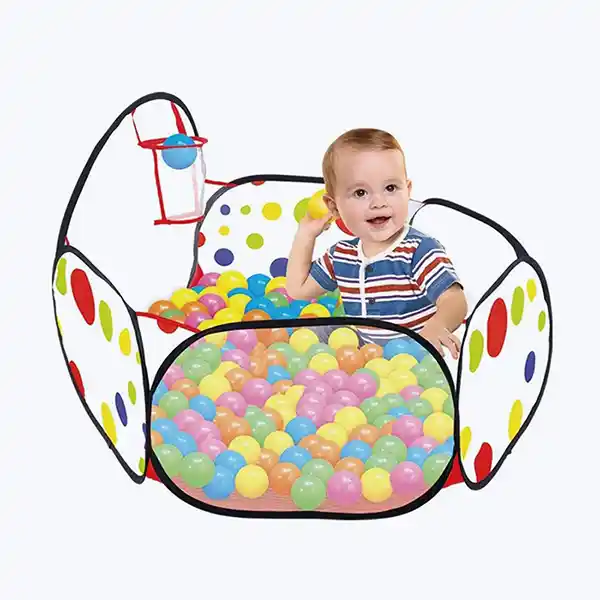 Tente Basketball pour Enfants – 50 Balles Incluses