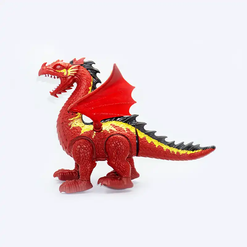 Jouet Dragon Dansant – Son, Lumière et Fumée – Grande Taille