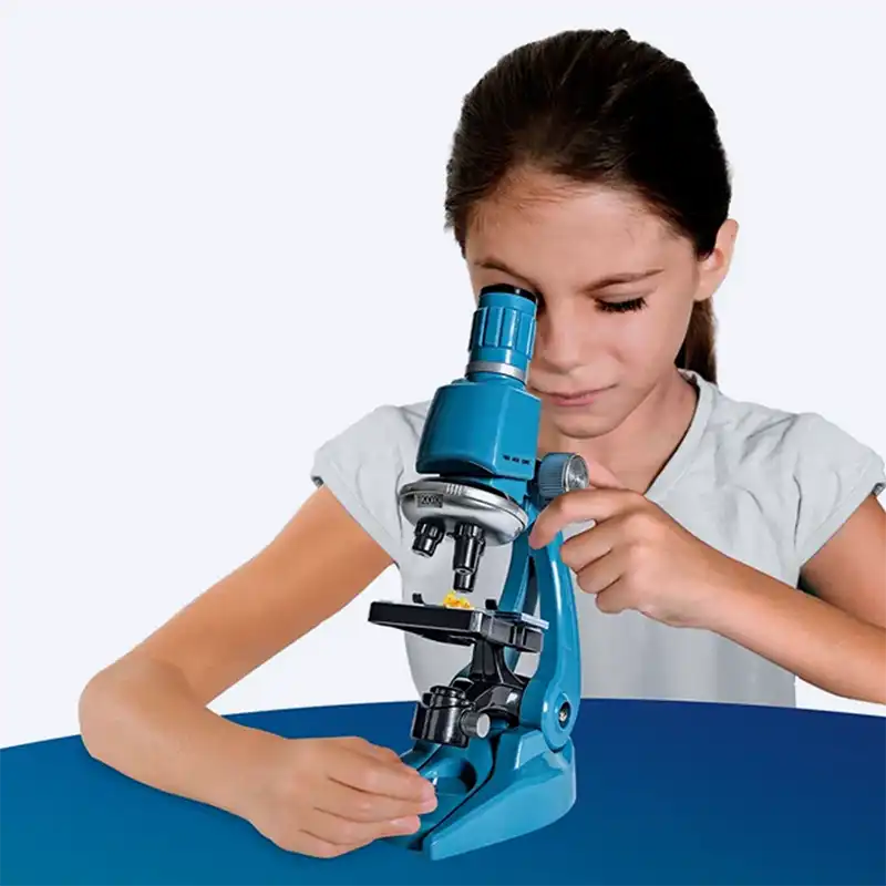 Microscope et Kit d’Expériences Scientifiques – 1200x | 50 expériences | LED