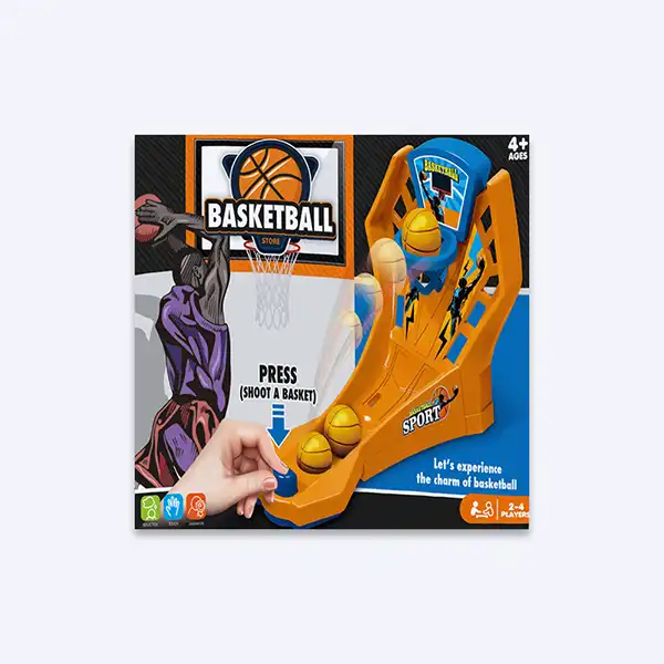 Machine de tir de basket-ball de table – Jeu d’intérieur amusant pour enfants