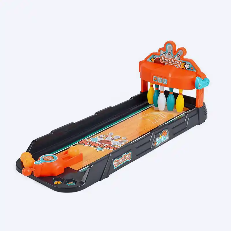 Jeu de Bowling Kingsport – Ensemble Complet pour Enfants | Piste, Quilles et Boules Incluses