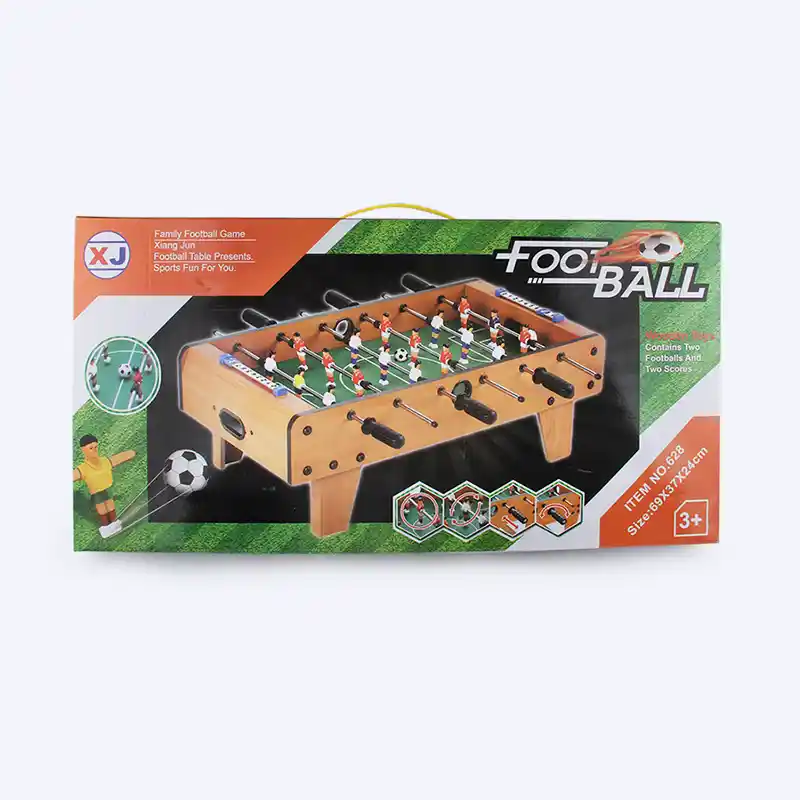 Table de Baby-foot Professionnelle en Bois – Jeu de Football de Bureau Personnalisé | Table de Soccer d’Intérieur