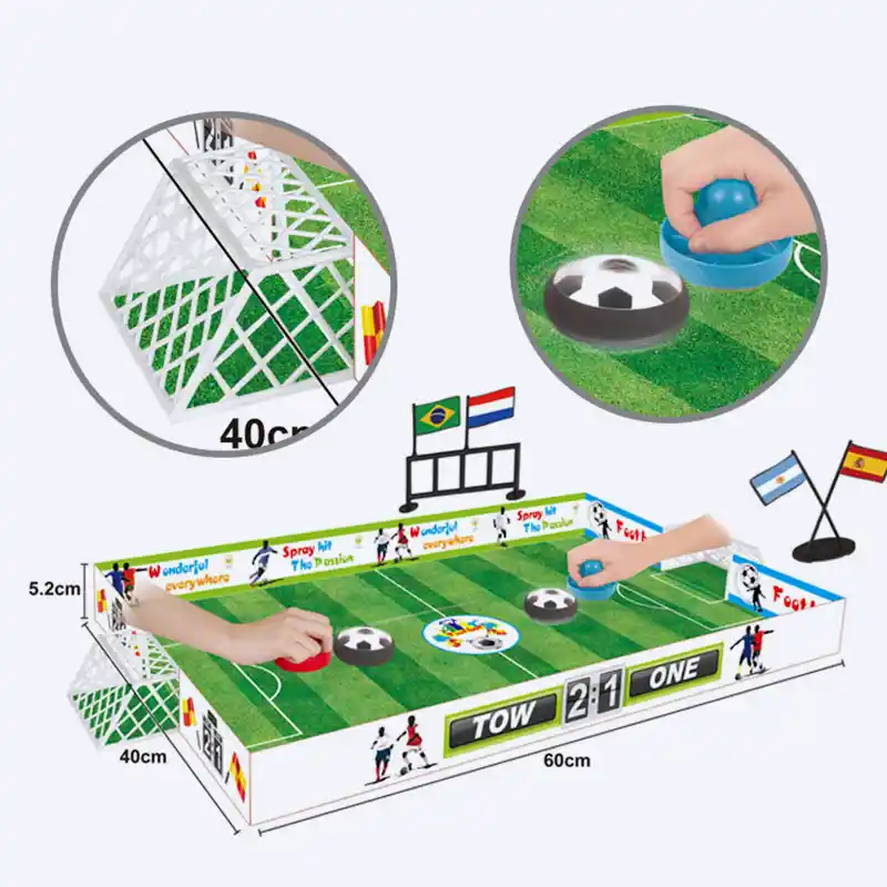 Jeu de Football de Table pour Enfants – Mini Baby-Foot de Tir à Deux | Jouet de Compétition pour Garçons et Filles