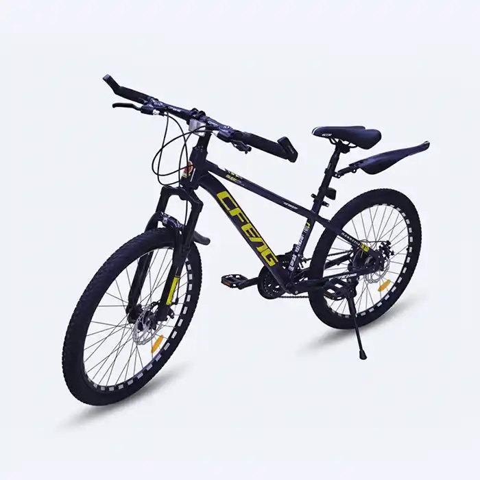 Vélo Enfant VTT 24" Noir & Jaune - Sécurité & Qualité Pro