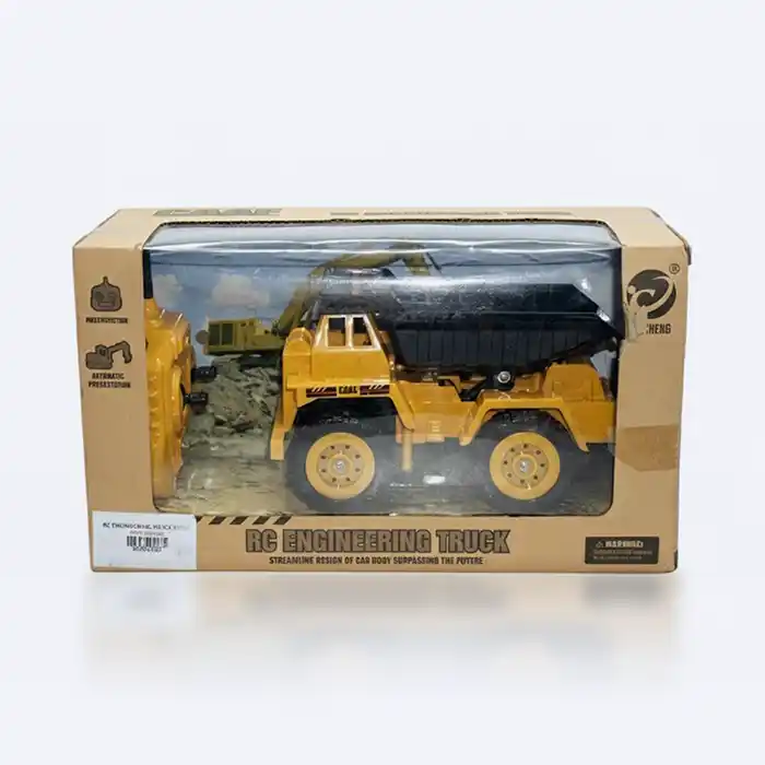 Camion Benne RC Engin de Chantier Télécommandé Enfant