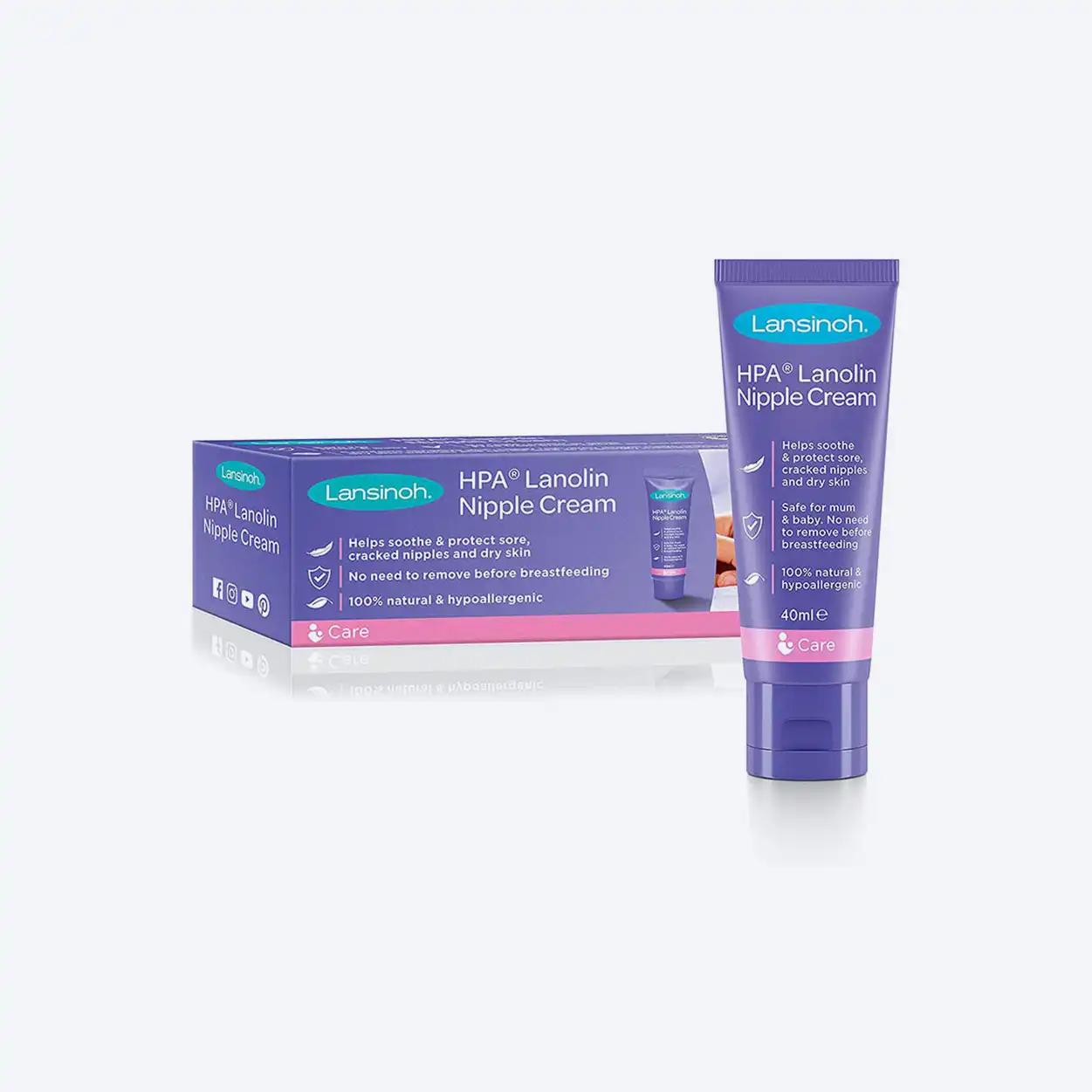 Lansinoh Crème d’allaitement HPA® Lanoline 40ml