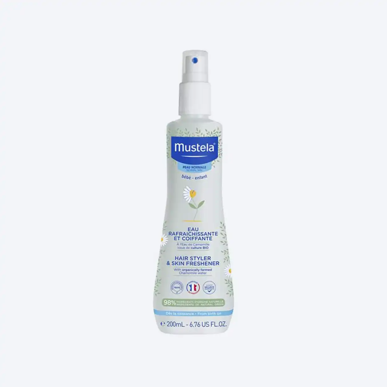 MUSTELA EAU RAFRAICHISSANTE ET COIFFANTE 200mL