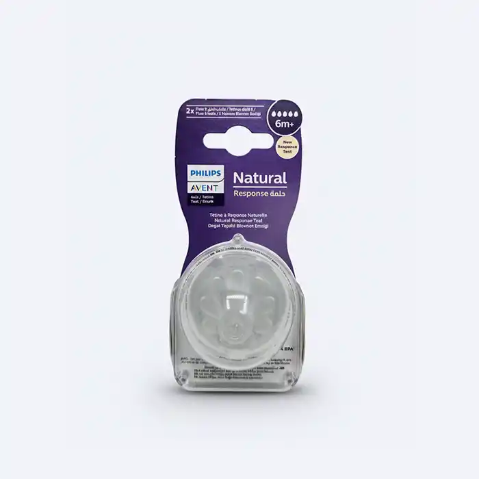 Tétines Philips Avent Natural Response 6m+ (x2) | Anti-Colique