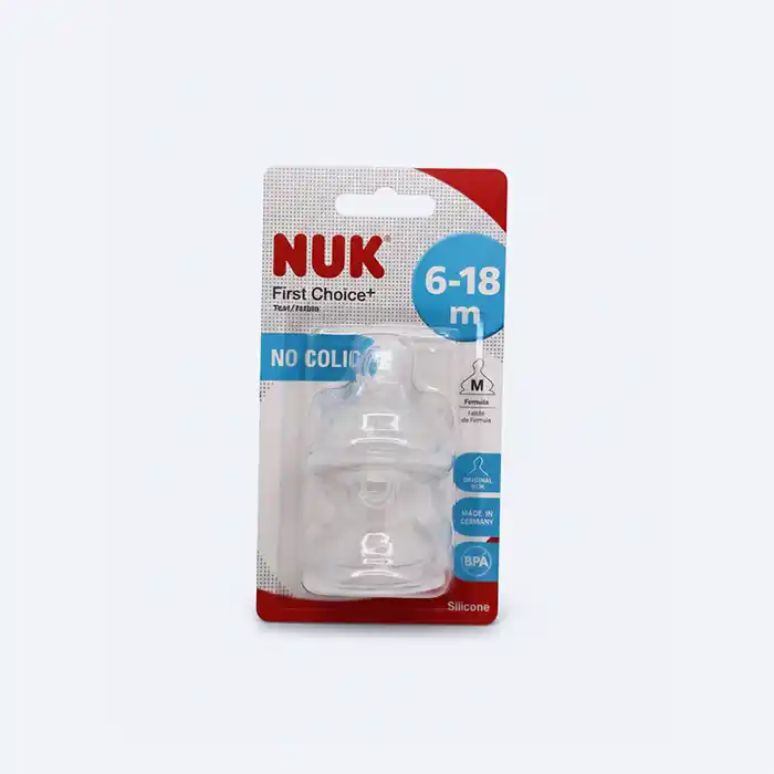 Tétine NUK First Choice+ Silicone Anti-Colique M (6-18m) | Formule