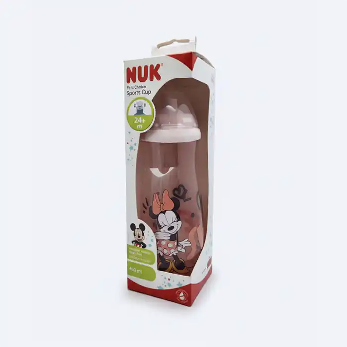 Gourde Sport NUK Minnie Mouse 450ml | Anti-fuite | 24m+