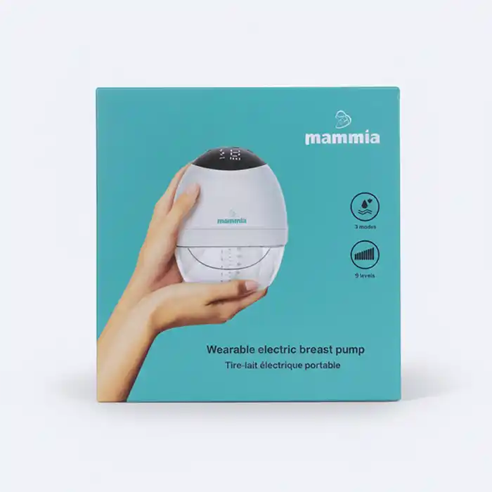 Tire-Lait MAMMia Portable Sans Fil | 3 Modes & 9 Niveaux | Mains-Libres
