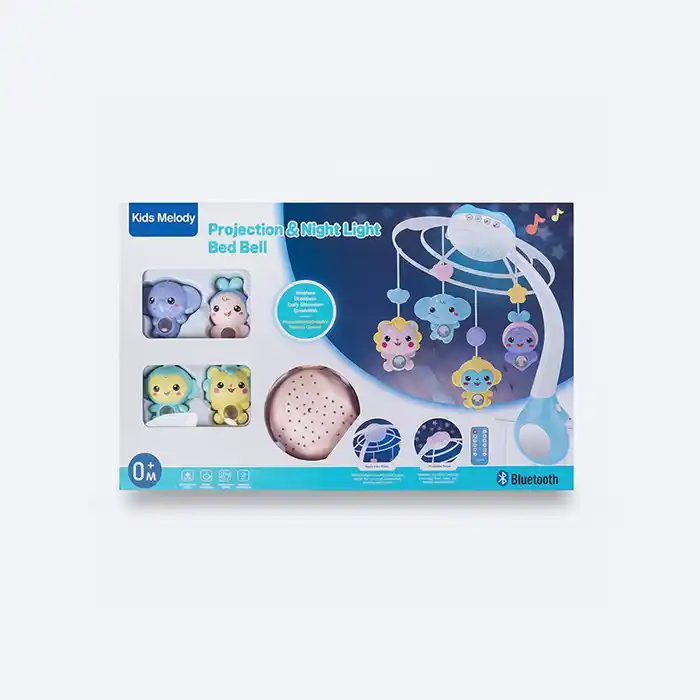 Mobile bébé Projection Veilleuse & Mélodies Bluetooth