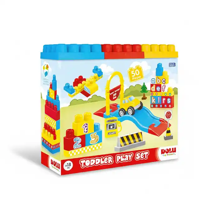 Ensemble Jeu & Blocs de Construction 50 Pcs - Dolu