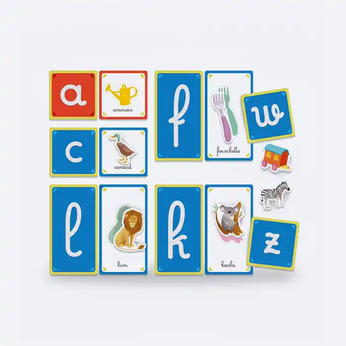 Les Lettres Tactiles - Apprentissage Alphabet - Clementoni Montessori