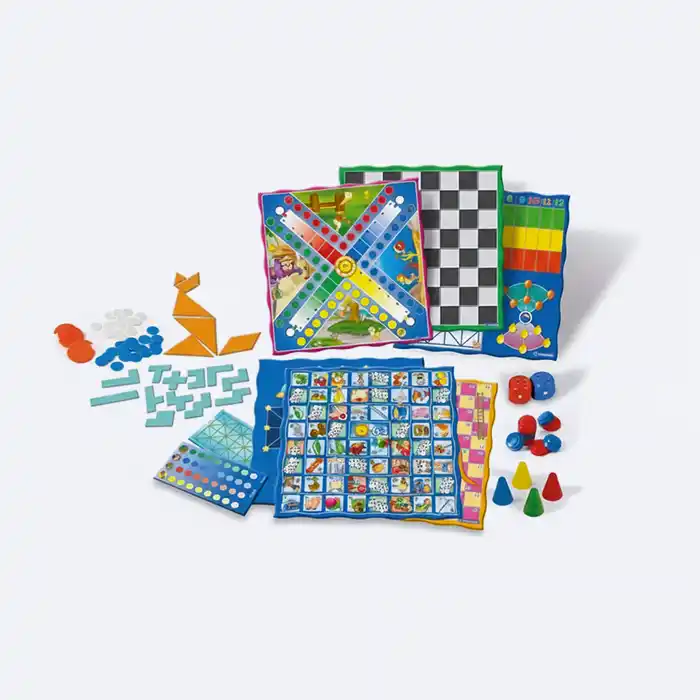 50 Jeux Classiques : Stratégie & Hasard Familial - Clementoni