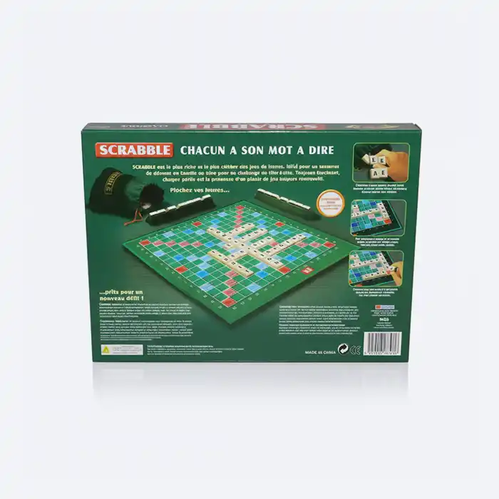 Scrabble Classique : Le Jeu de Lettres Familial Incontournable