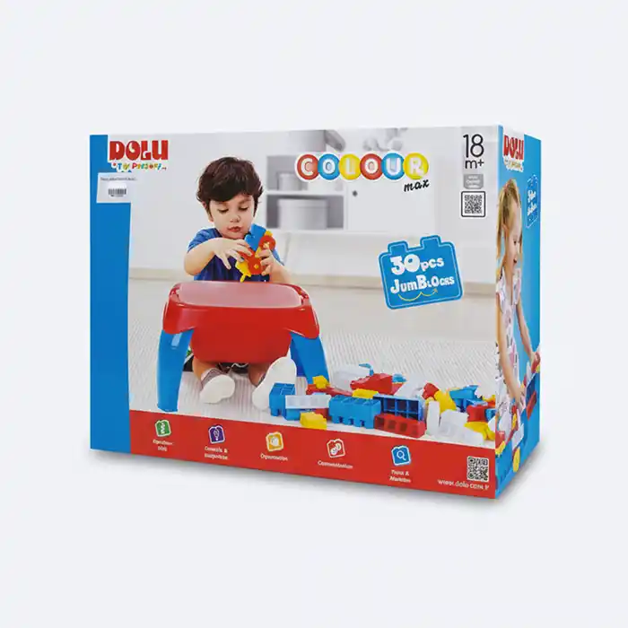 Table d'Activités Dolu Colour Max 30 Mega Blocs Bébé