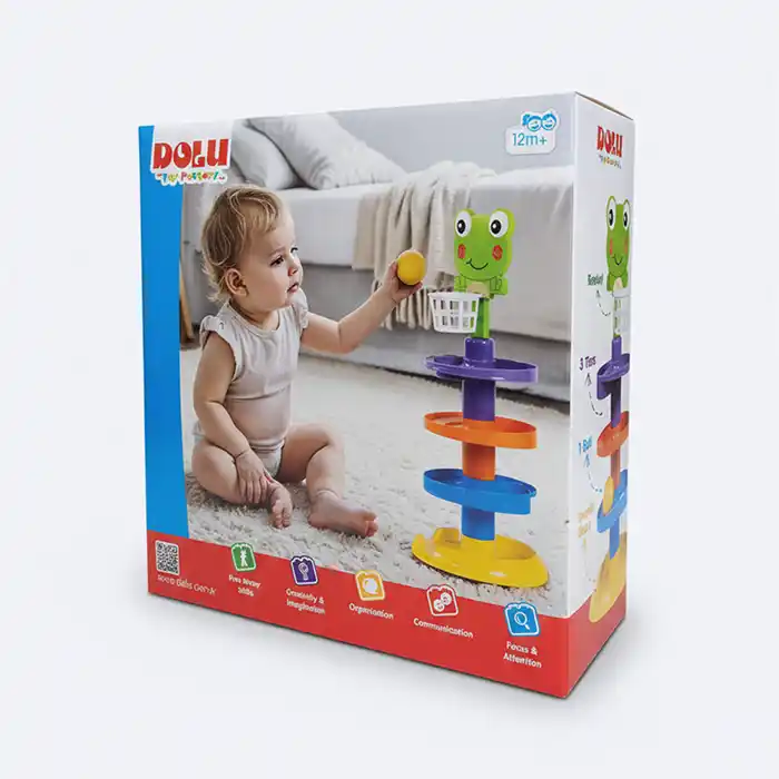 Tour à Balles Spirale Éducative Dolu Bébé 12M+