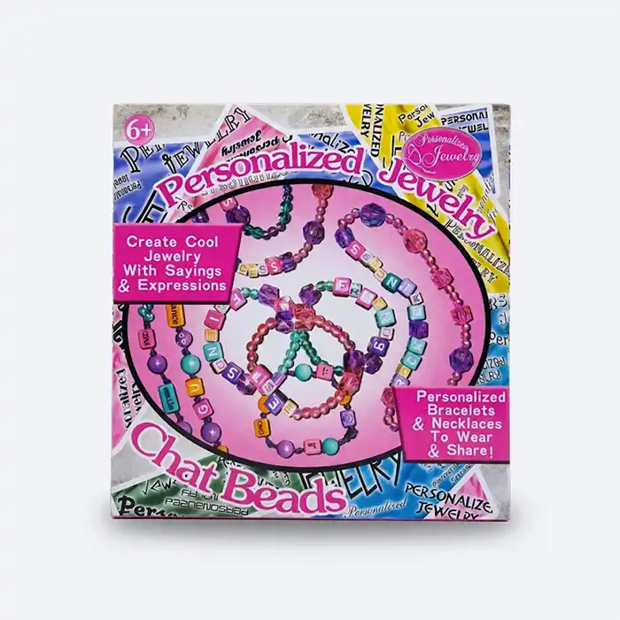 Kit Créatif Bijoux Personnalisés "Chat Beads" Enfants Maroc