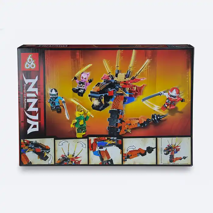 Jeu de Construction Ninja Dragon – Éveil et Agilité Enfant