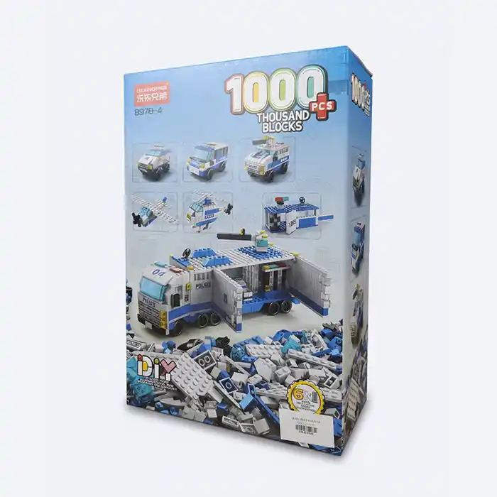Camion de Police LEGO 6-en-1 – Éveil et Motricité Enfant