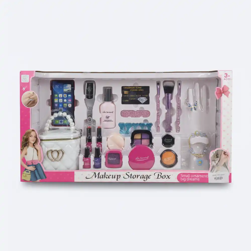 Mallette Maquillage Enfant – Jeu Créatif et Éveil Sécurisé