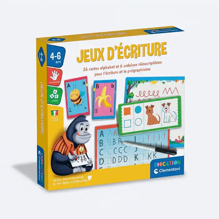 Jeux d’Écriture Clementoni – Éveil Éducatif et Motricité Fine