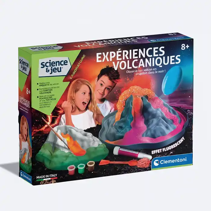 Kit Volcan Clementoni – Expérience Éducative & Éveil Scientifique