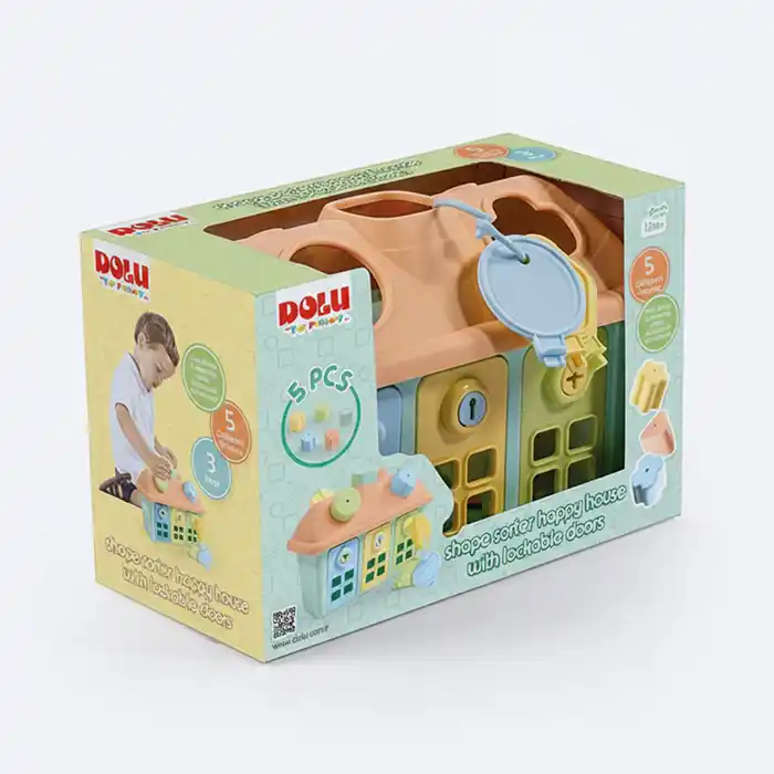 Maison Éveil Formes Dolu – Motricité et Sécurité Bébé