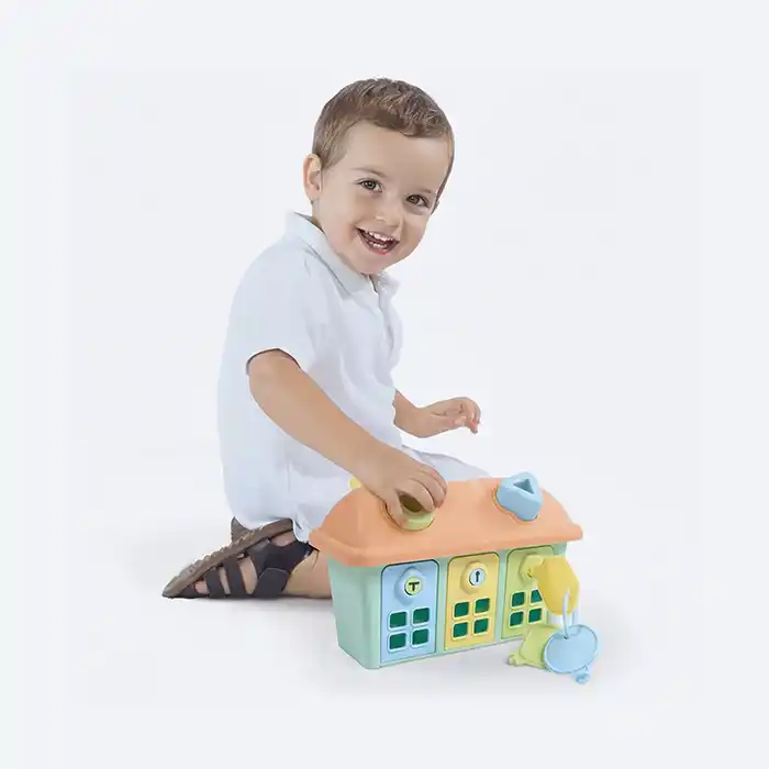 Maison Éveil Formes Dolu – Motricité et Sécurité Bébé