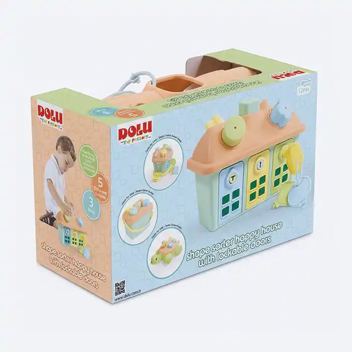 Maison Éveil Formes Dolu – Motricité et Sécurité Bébé