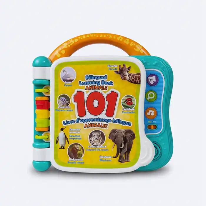 Livre Éducatif 101 Animaux Winfun – Éveil Bilingue Premium