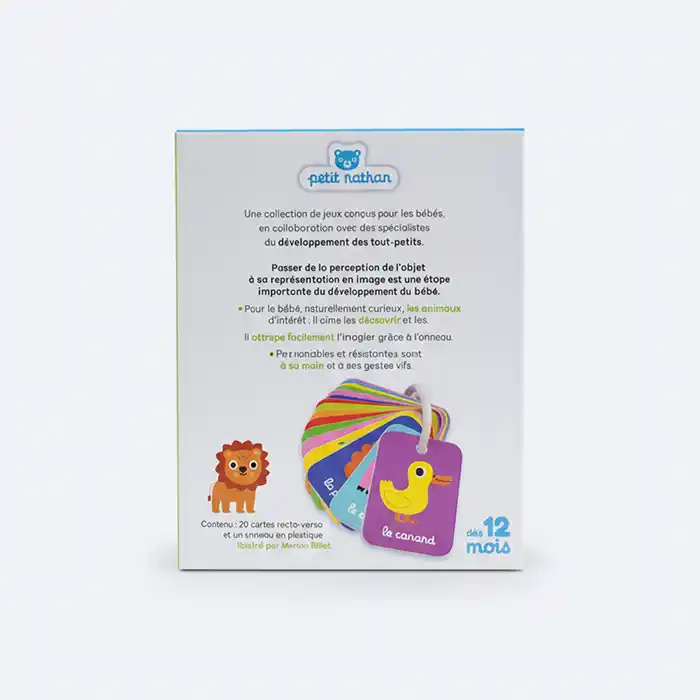 Imagier Animaux Petit Nathan – Éveil Éducatif dès 12 mois