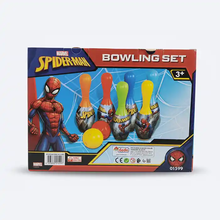 Bowling Spider-Man – Éveil & Motricité – Jeu de Qualité 3+