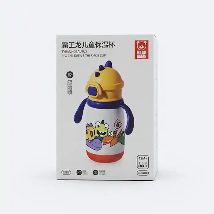Gourde Thermos Dinosaure – Hydratation Sûre et Ludique