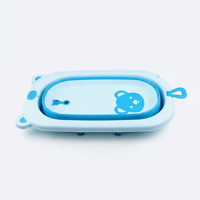 Baignoire Pliable Bébé – Confort Sécurisé et Gain de Place