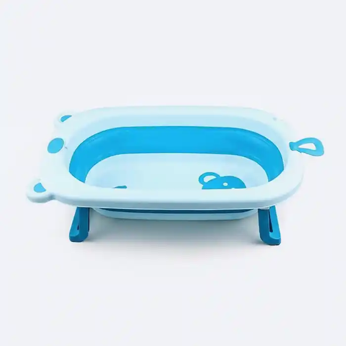 Baignoire Pliable Bébé – Confort Sécurisé et Gain de Place