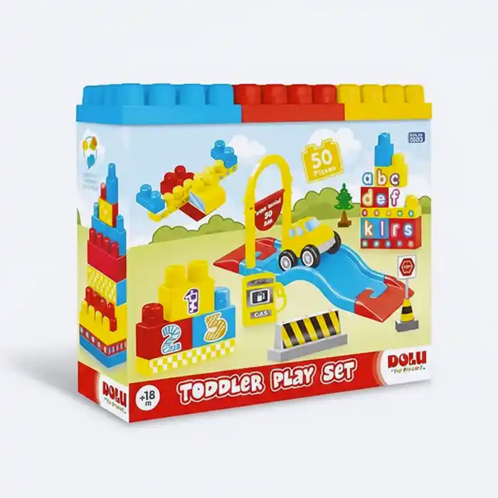 Ensemble Jeu & Blocs de Construction 50 Pcs - Dolu