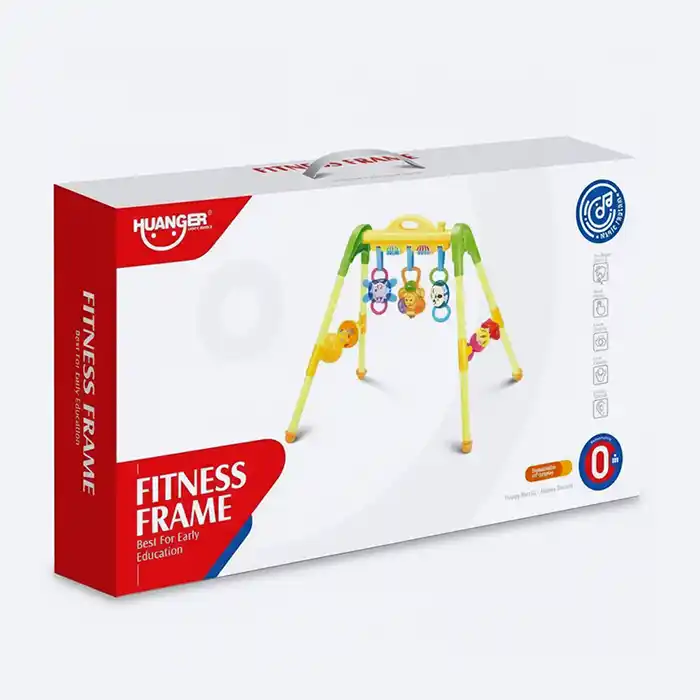 Huanger Arceau d'Éveil Bébé Fitness Frame Jouet Éducatif