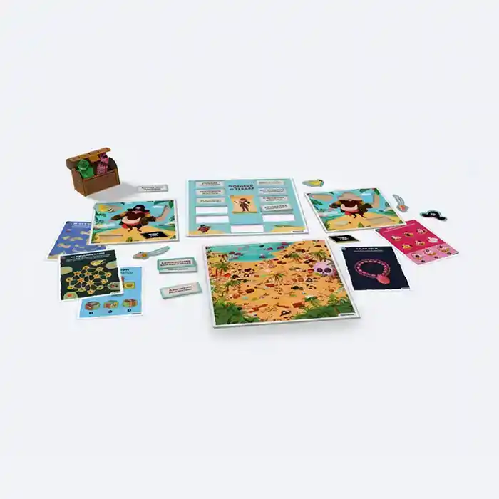 Jeu de société Clementoni La Chasse au Trésor 6+ Ans