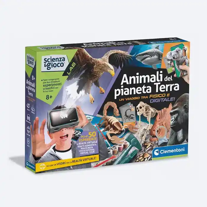 Science & Jeu Lab : Animaux de la Planète Terre VR/AR - Clementoni