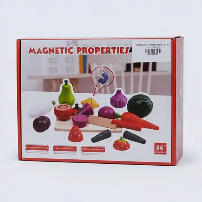 Toys Kit Fruits Légumes Magnétiques à Découper