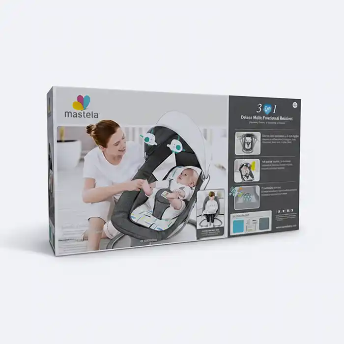 Mastela Balancelle & Transat 3-en-1 | Confort, Sécurité & Qualité