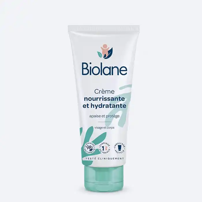 Biolane Crème Nourrissante – Hydrate & Protège la Peau Sèche