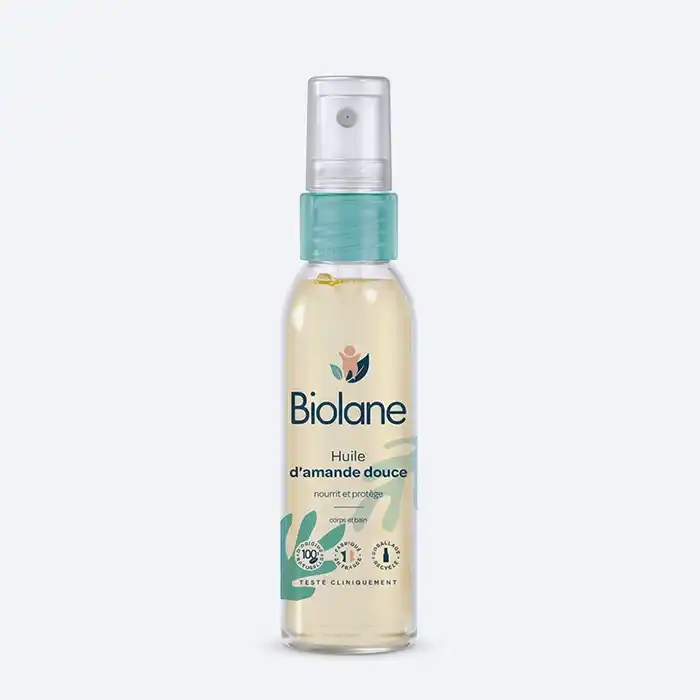 Biolane Huile Amande Douce – Nourrit & Apaise les Croûtes