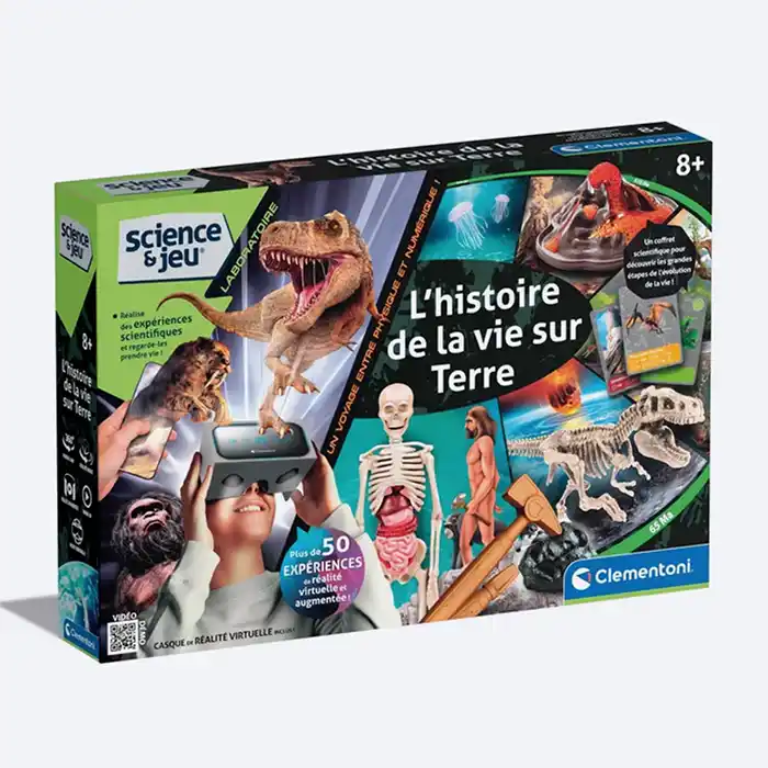 Clementoni Histoire de la Vie VR – Jeu Éducatif Immersif