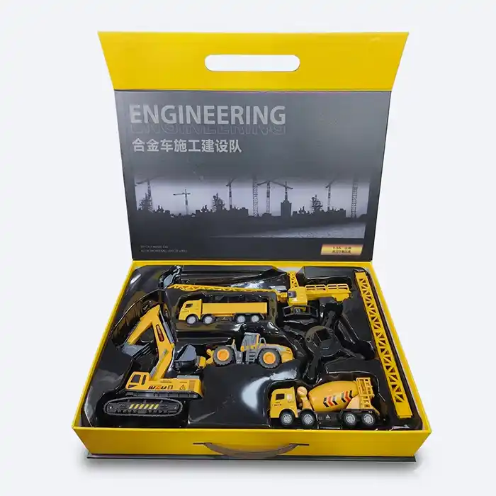Coffret Engins de Chantier Alliage – Éveil et Motricité Enfant