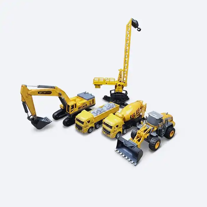 Coffret Engins de Chantier Alliage – Éveil et Motricité Enfant